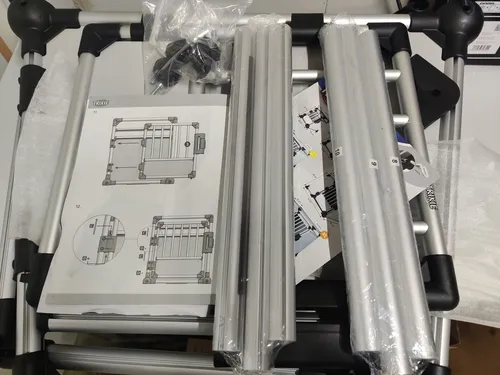 Trixie Hundetransportbox Aluminium, hellgrau/silber