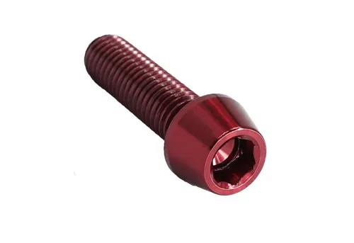 Fantic26 Schrauben-Set Titan M5 Innensechskant Schraube DIN 912 konisch