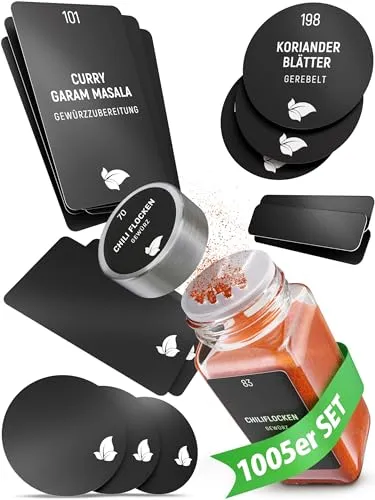 Etiketten für Lebensmittel und Getränke von LAEVU