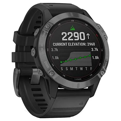 Garmin Fenix 6 Pro Solar Smartwatch schwarz