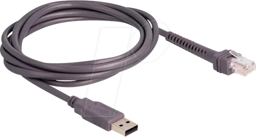 DELOCK 90599 - Barcodescanner, Kabel, USB, gerade, 2,0 m
