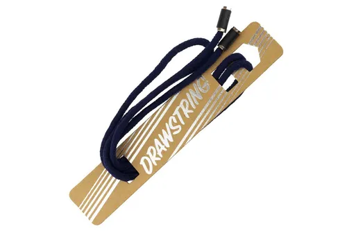 maDDma Kordel Baumwollkordel mit Endstücken 120 cm Kordel 5mm Hoodies Jogginghose, marine