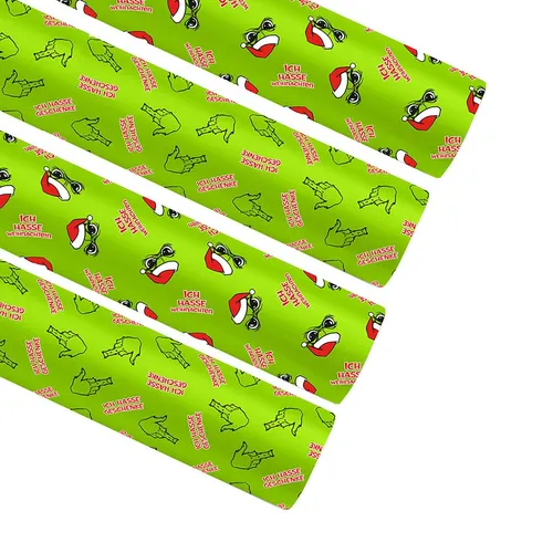 Geschenkpapier Grün von Annastore
