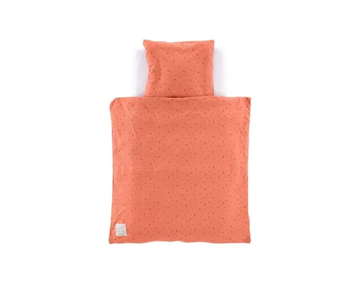 Produktbild Träumeland Bettwäsche Jersey Moon rost 80/80 + 35/40 cm