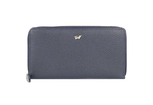 Braun Büffel Langbörse Damen Asti 18CS navy 50455-660-044 - Geldbörse mit Reißverschluss, 18 Kreditkartenfächern und elegantem Design, ideal für stilbewusste Damen.