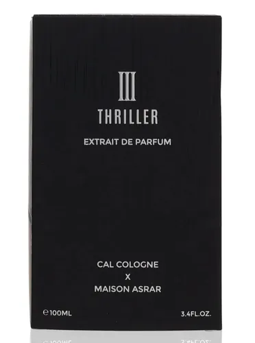 Maison Asrar III Thriller – Extrait de Parfum 100ml - Elegantes Extrait de Parfum in Sprayform, 100 ml, für ein unvergessliches Dufterlebnis. Hochwertige Qualität aus den Vereinigten Arabischen Emiraten.