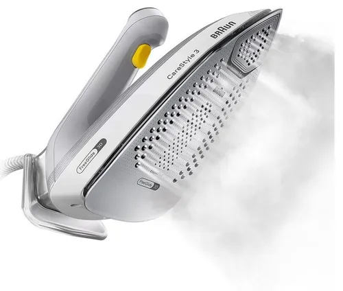 BRAUN IS 3231 GY CareStyle 3 Dampfbügelstation 2.200 Watt - Bügeleisen mit FreeGlide Bügelsohle für müheloses Gleiten über alle Stoffe, ideal für schnelles und effektives Bügeln.