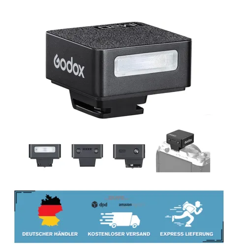 iM20 Mini Kamerablitz: 5 Leistungsstufen & 440 Blitze für Fotografie-Profis