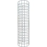 Gabiona Gabionen-Säule rund Ø 22 cm x 80 cm - Einfassungen, Stufen & Mauersysteme - Vielseitig nutzbare Gabionensäule für moderne Gartengestaltung, ideal als Zaunpfosten oder Dekorationselemente.