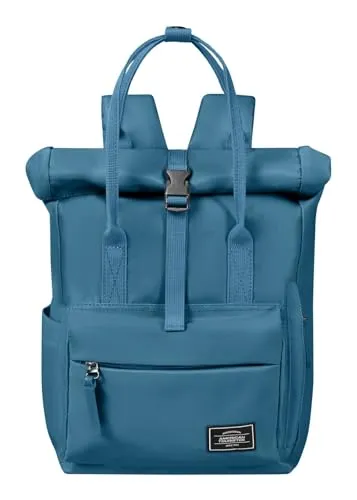 American Tourister Urban Groove Rucksack - 36 cm, 17 L, Blau - Tagesrucksack mit 17 L Volumen, ergonomischem Design und vielen Fächern für optimale Organisation. Hergestellt aus recyceltem PET für nachhaltigen Komfort.