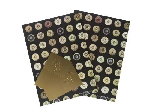 Schrotflinte Patrone Verpackung (1) Papier für geburtstag. Schießen