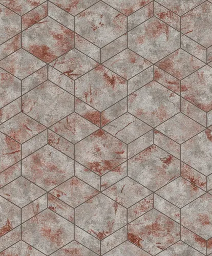 Rasch Vliestapete Andy Wand Betonwand Grafik 649628 in silber von Rasch