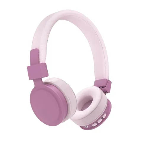 Hama Bluetooth Kopfhörer On-Ear - Pink - Kabelloses Headset mit 8h Gesprächszeit, faltbar und gepolstert für optimalen Tragekomfort. Ideal für Musikgenuss und Telefonate unterwegs.