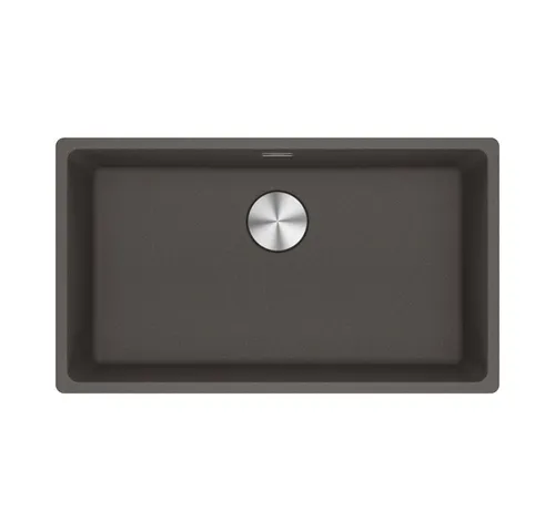 Franke Maris MRG 110-72 Granitspüle Unterbauspüle - Elegante Granitspüle ohne Abtropffläche, ideal für moderne Küchen. Mit kompakten Maßen von 75,30 cm Breite und 43,30 cm Länge passt sie perfekt in jede Arbeitsfläche.