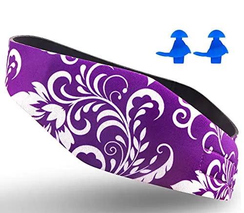 Schwimmen Stirnband für Kleinkinder, Kinder, Erwachsene - um die Ohren der Schwimmer zu schützen, Ohrenschutz - Wasser fernhalten Halten Sie die Ohrstöpsel im wasserdichten Band für Kinder Erwachsene
