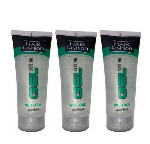 Biofresh Cosmetics Haargel BioFresh Hair Fashion Wet Look 3 x 200 ml, Spar-Set