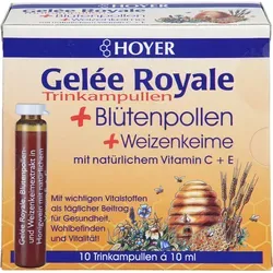Produktbild Hoyer Gelee Royale+blütenpollen+weizenkeime 100 ML