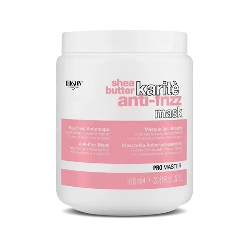 Feuchtigkeitsspendende Anti-Frizz Maske DIKSON Promaster Karité 1000ml