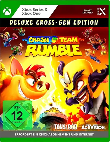 Crash Team Rumble - DELUXE Edition - Xbox ONE & Series X - Neu & OVP - Deutsche