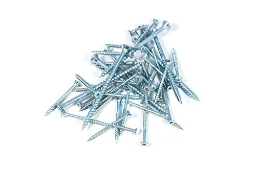 Stück 4x50/30 Schrauben Teilgewinde Torx-Antrieb Spanplattenschrauben Flachsenkkopf Doppelgewinde und Fräsrippen Holzschrauben Universalschrauben 200