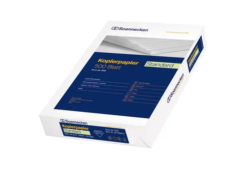 Soennecken Kopierpapier Kopierpapier Standard 5555 DIN A4 80g weiß 500 Blatt