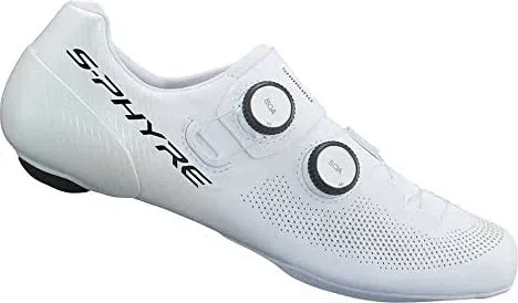 Shimano Unisex Zapatillas SH-RC903 Fahrradschuh, Weiß, 46 EU - Fahrradschuhe für optimale Kraftübertragung und Komfort auf der Strecke, ideal für ambitionierte Radfahrer.