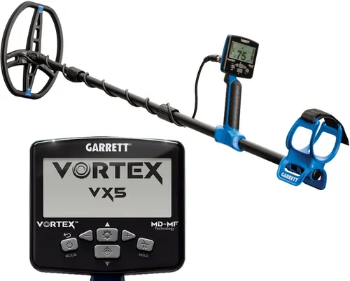 Garrett Vortex VX5 Metalldetektor für Schatzsuche
