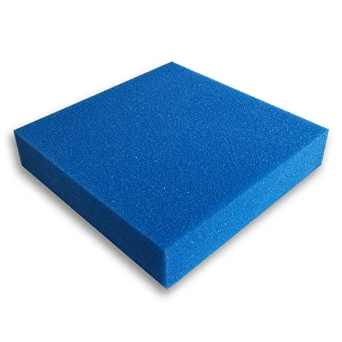 Wiltec Filtermatte Schaumstoff 50 x 50 x 10 cm - Gartenteichfilter – Hochwertige Filtermatte aus phenolfreiem Spezialschaumstoff für effektive Wasserreinigung und langfristige Nutzung.