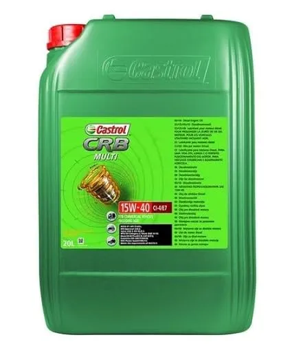 CASTROL Motoröl 15W-40 20 L - Hochwertiges Motoröl für optimale Leistung, ideal für viele Mercedes-Benz Modelle, schützt und verlängert die Lebensdauer Ihres Motors.