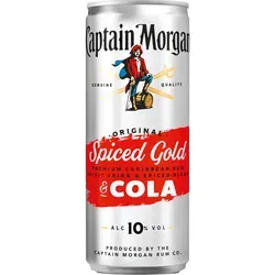 Captain Morgan Spiced & Cola 10% 0,25 Liter Dose
