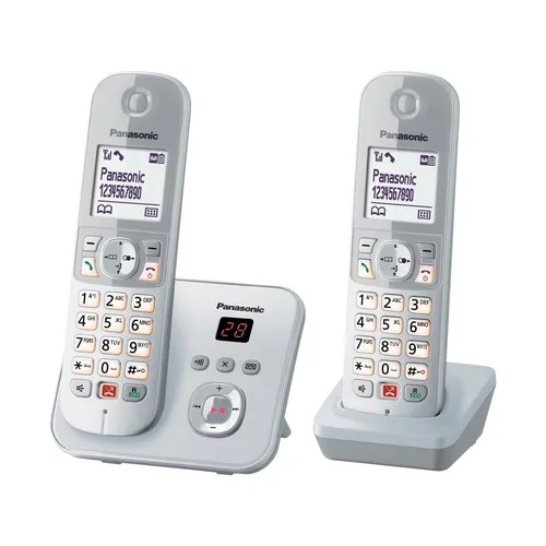 Panasonic KX-TG6862GS Schnurlostelefon mit Anrufbeantworter von Panasonic