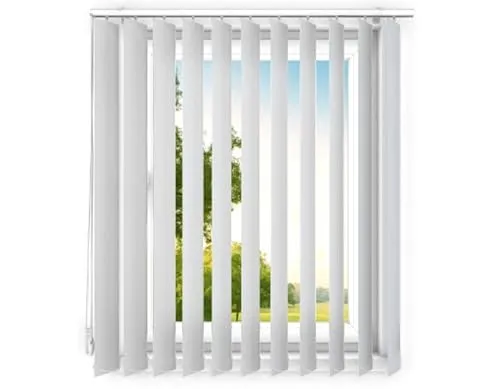 time4blinds - Lamellenvorhang - Vertikaljalousie - Lamellen für Büroarbeitsplätze und für Haus und Wohnung - Vorhang Flächenvorhang Schiebevorhang - 100x170 cm - Grau-beige