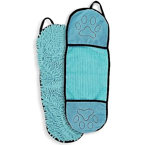 Winkee Pet Care - Hundehandtuch aus Microfaser | Handtuch Hund | Katzenhandtuch | Dog Towel | Hundehandtuch extra saugfähig | Nur das Beste für Deine Fellnasen