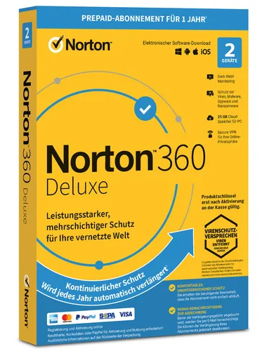 Antiviren- & Sicherheitssoftware von Norton