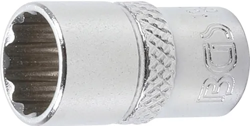 BGS Steckschlüssel-Einsatz Zwölfkant | Antrieb Innenvierkant 6,3 mm (1/4