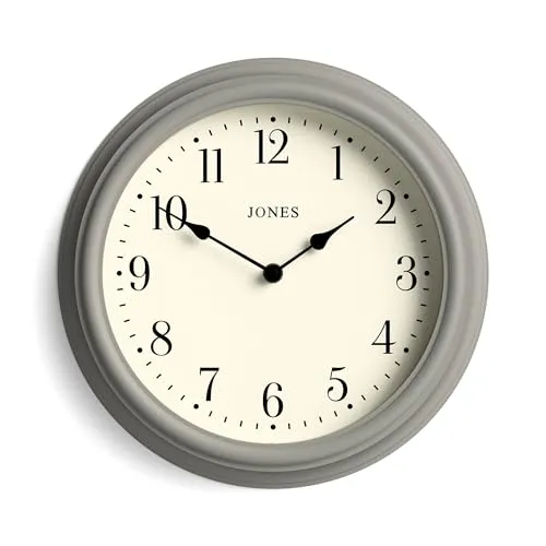 Wanduhren Grau von JONES CLOCKS