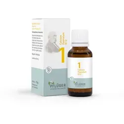BIOCHEMIE Pflüger 1 Calcium fluoratum D 12 Globuli 15 g