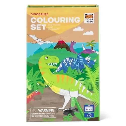 Tiger Tribe TR14013 Dinosaurier Spielzeug Malset & Zeichenset
