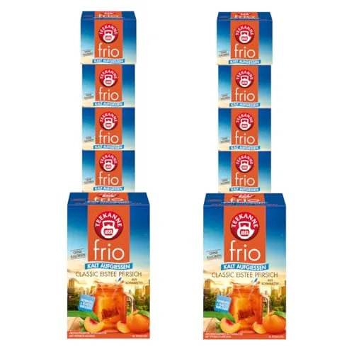 frio Eistee Pfirsich 10 Packungen à 18 Beutel, 450g