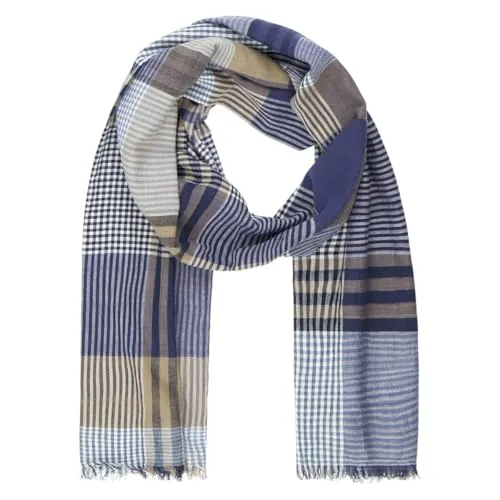 LINDENMANN Schal Herren 100 % Baumwolle – stilvoll und vielseitig