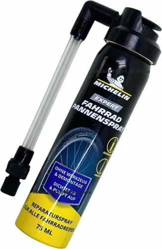 MICHELIN Reifenpannenspray 75 ml für Fahrrad, E-Bike und Moped