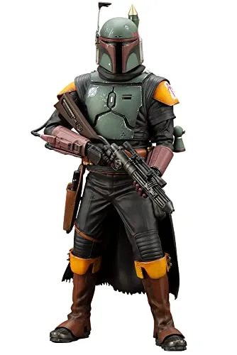 Artfx+ Starwars The Book Of Boba Fett Figur - Figuren, Skulpturen & Büsten – Einfach montierbarer Boba Fett Modellbausatz im Maßstab 1:10 für Fans von Star Wars und 'Das Buch von Boba Fett'.