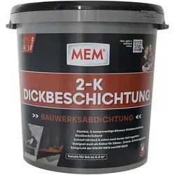 MEM Bitumen Dickbeschichtung 2-K 30 kg