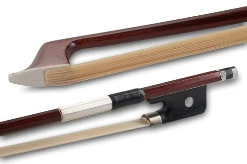 Gewa Student Cello Bow 1/2 - Hochwertiger Cellobogen für Schüler - Bögen - Gewa Student Cellobogen 1/2 mit kantiger Massaranduba-Stange und Ebenholzfrosch, ideal für angehende Cellisten.