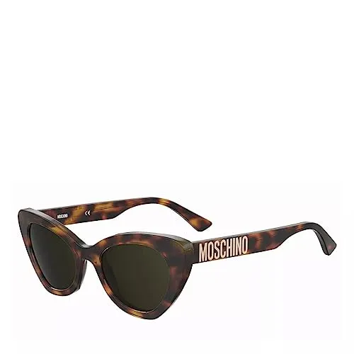 Moschino MOS147/S 05L HAVANA Damen Sonnenbrille - Stylische Cat-Eye Sonnenbrille in modernem Havana Design, ideal für feminine Looks. 100% UV-Schutz und individuell anpassbare Gläser für optimalen Tragekomfort.