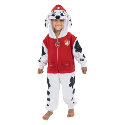 Chaks Marshall Jumpsuit für Kinder – Offizieller Paw Patrol Overall mit Kapuze