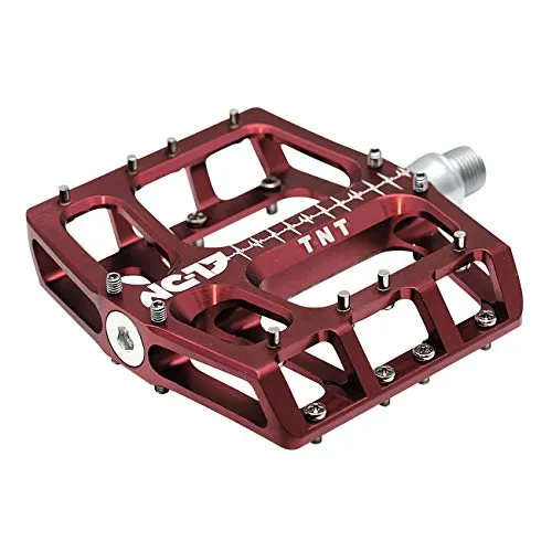NC-17 Sudpin IV XL TNT Aluminium Plattform Pedale / Mountainbike Pedal / BMX Pedal / flache Bauhöhe 17,7 mm / Fail Safe System / Präzisionslager + Cr-Mo Achse / inkl. Ersatzpins