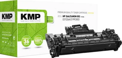 KMP Toner ersetzt HP 26A, CF226A Kompatibel Schwarz 4000 Seiten H-T245A 2539,0000