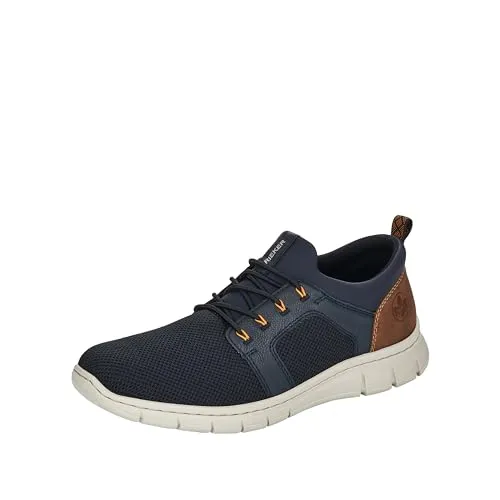 Rieker Herren Halbschuhe B7796 in blau von Rieker