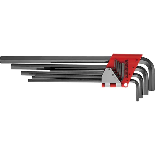 Teng Tools L-Form Innensechskantschlüssel lang, 9-teilig